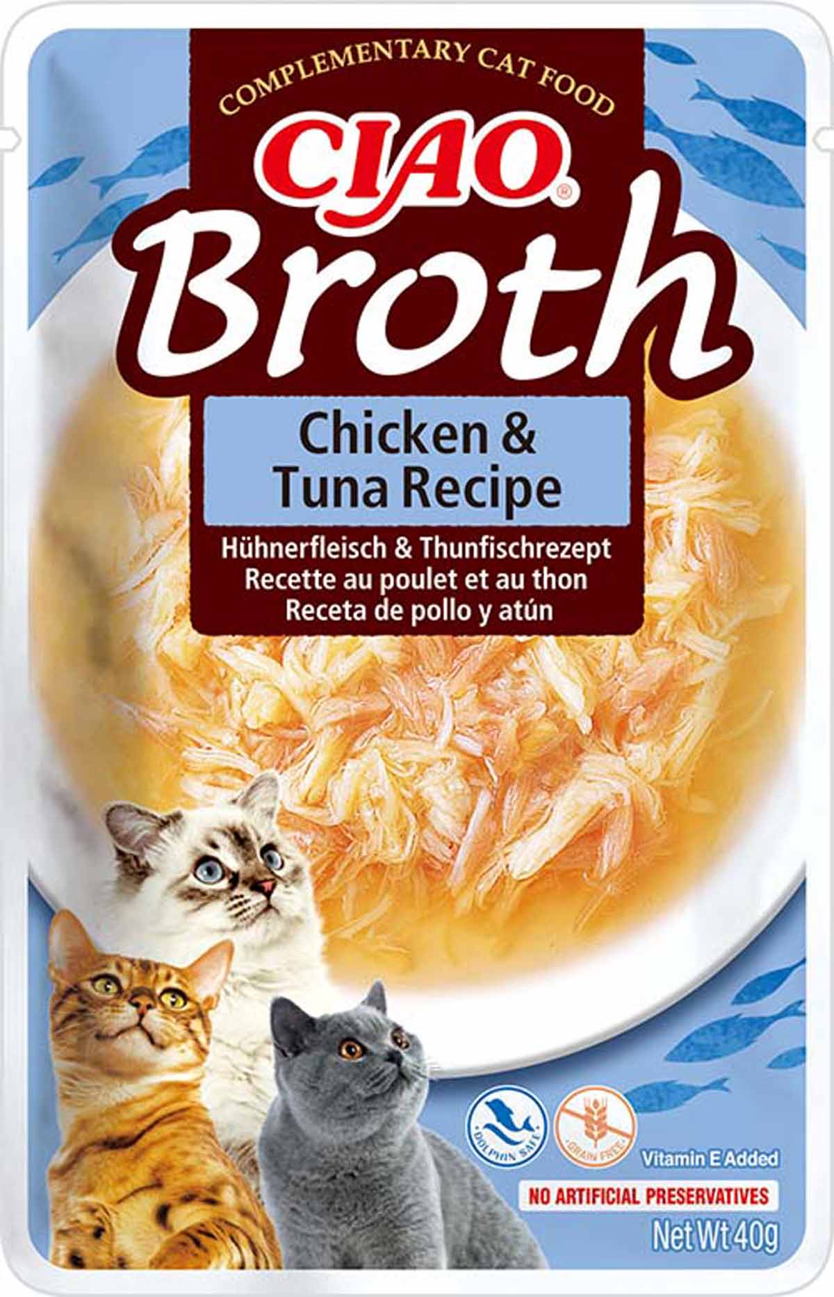Chicken Broth With Chicken & Tuna