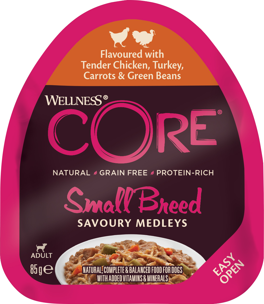 CORE Petfood Dog Small S.Medleys Chicken & Turkey