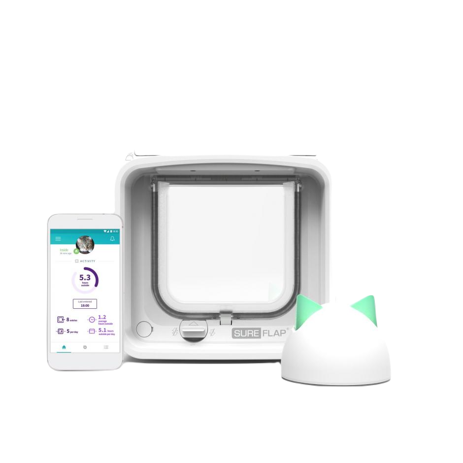SureFlap Microchip Cat Flap Connect - katteluke + hub