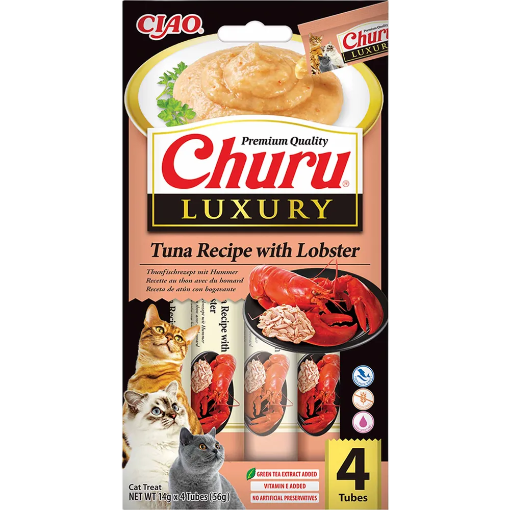 Churu Luxury Tuna With Lobster 14 g x 4-pack