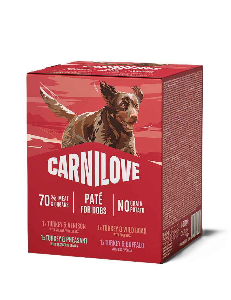 Carnilove Dog Pouch Paté Multipack 4x300g