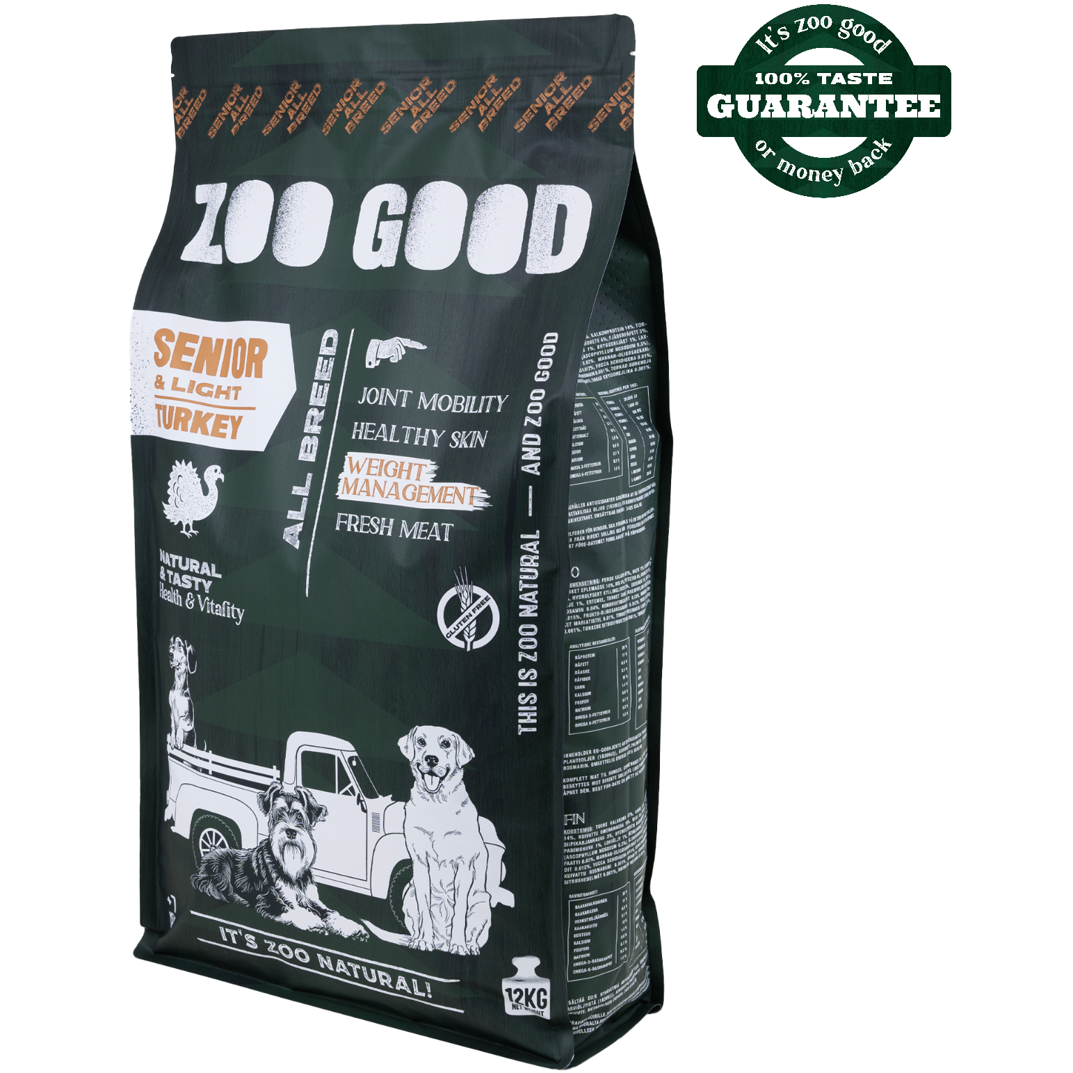 Kalkun Light & Senior All Breed 12 kg