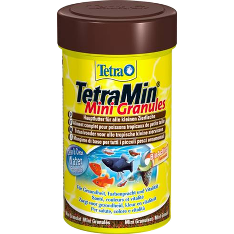 Tetra - TetraMin Minigranulat 100 ml - Fisk - FôrPetXL