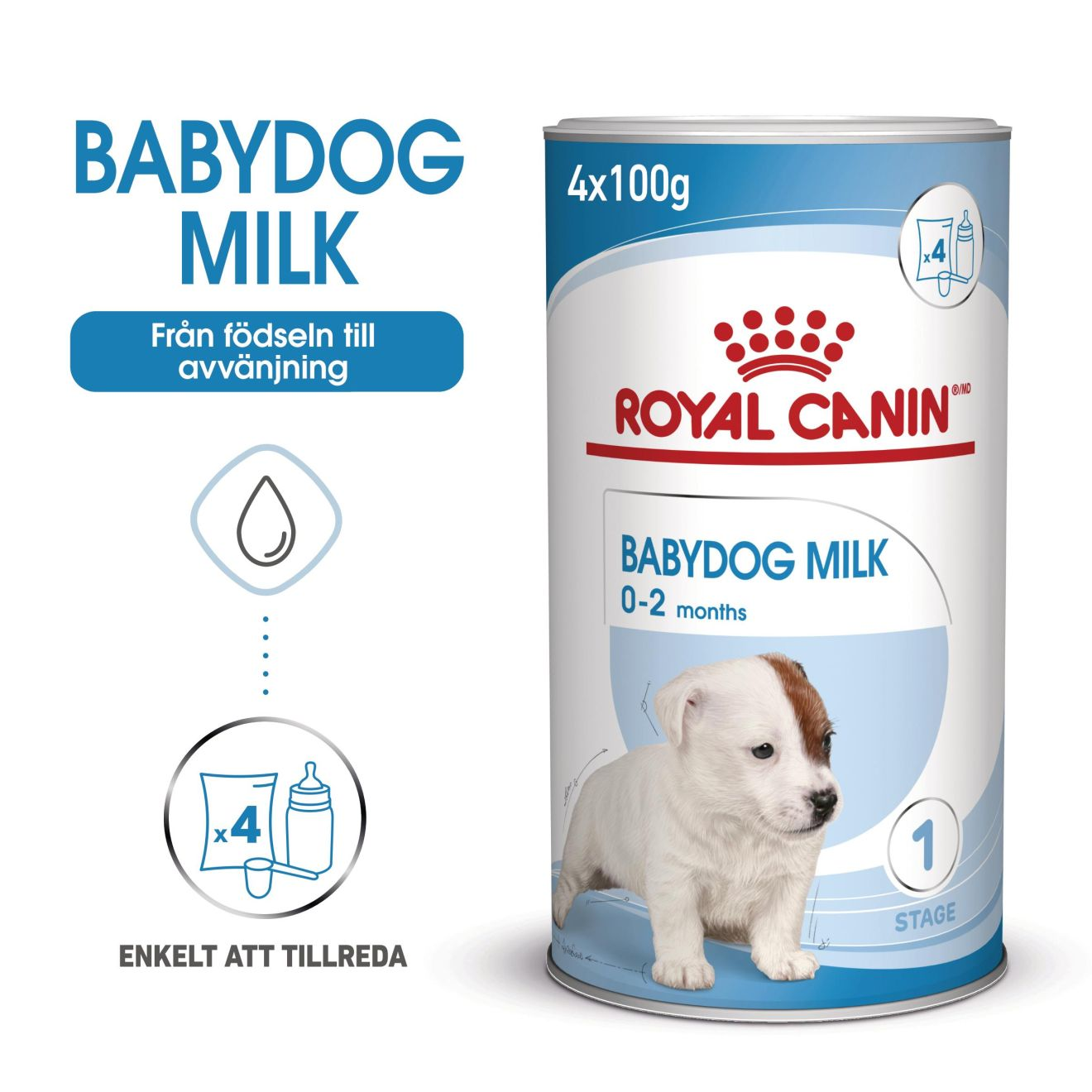 Royal Canin Babydog Milk Starter Formula for hunder