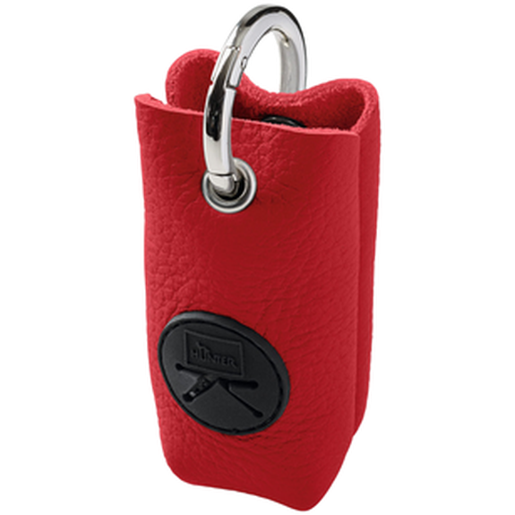 Dog Waste Bag Dispenser Yuna Red 10x5cm + One Roll Of Poo Bags