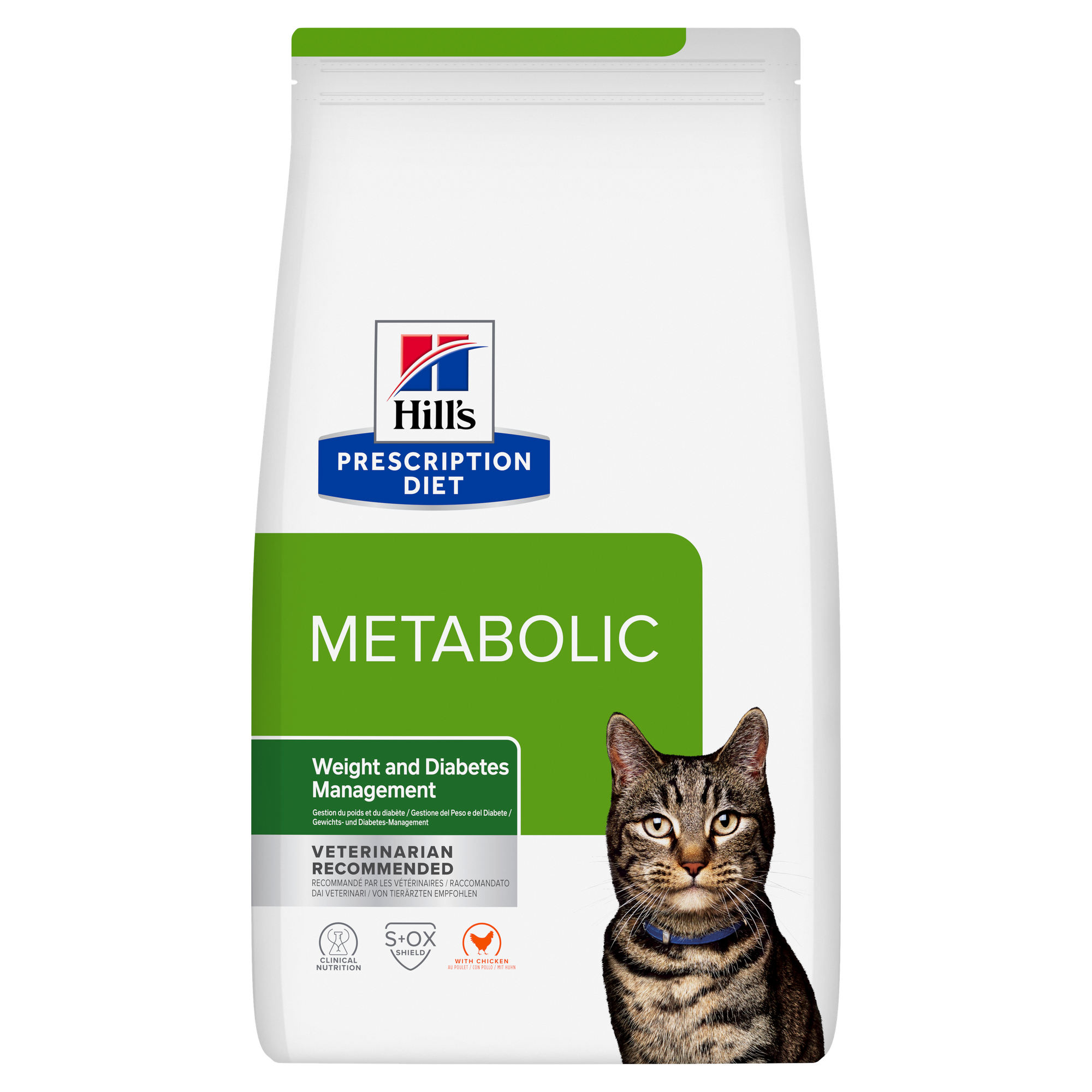 Hill's Prescription Diet Feline Metabolic Weight Chicken - Dry Cat Food
