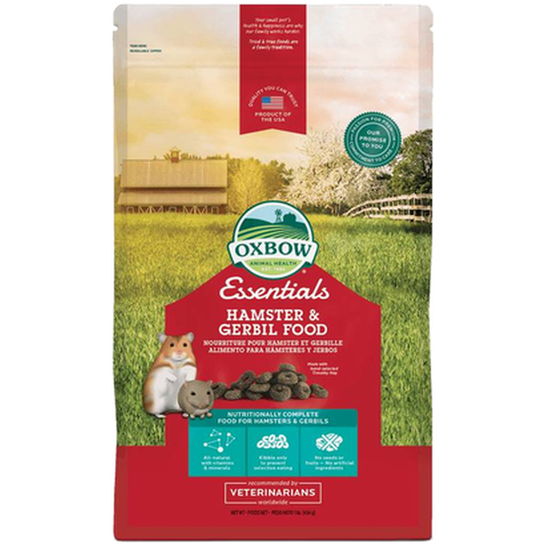 Oxbow Hamster- og ørkenrottefôr 453 g