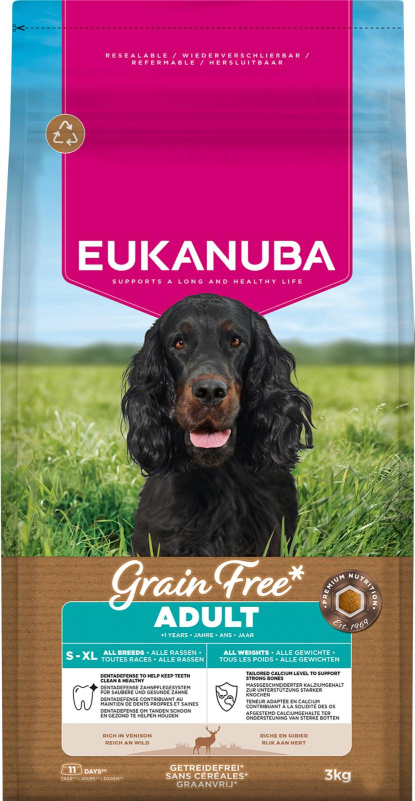 Eukanuba Dog Adult Large Grainfree Lamb 12 kg