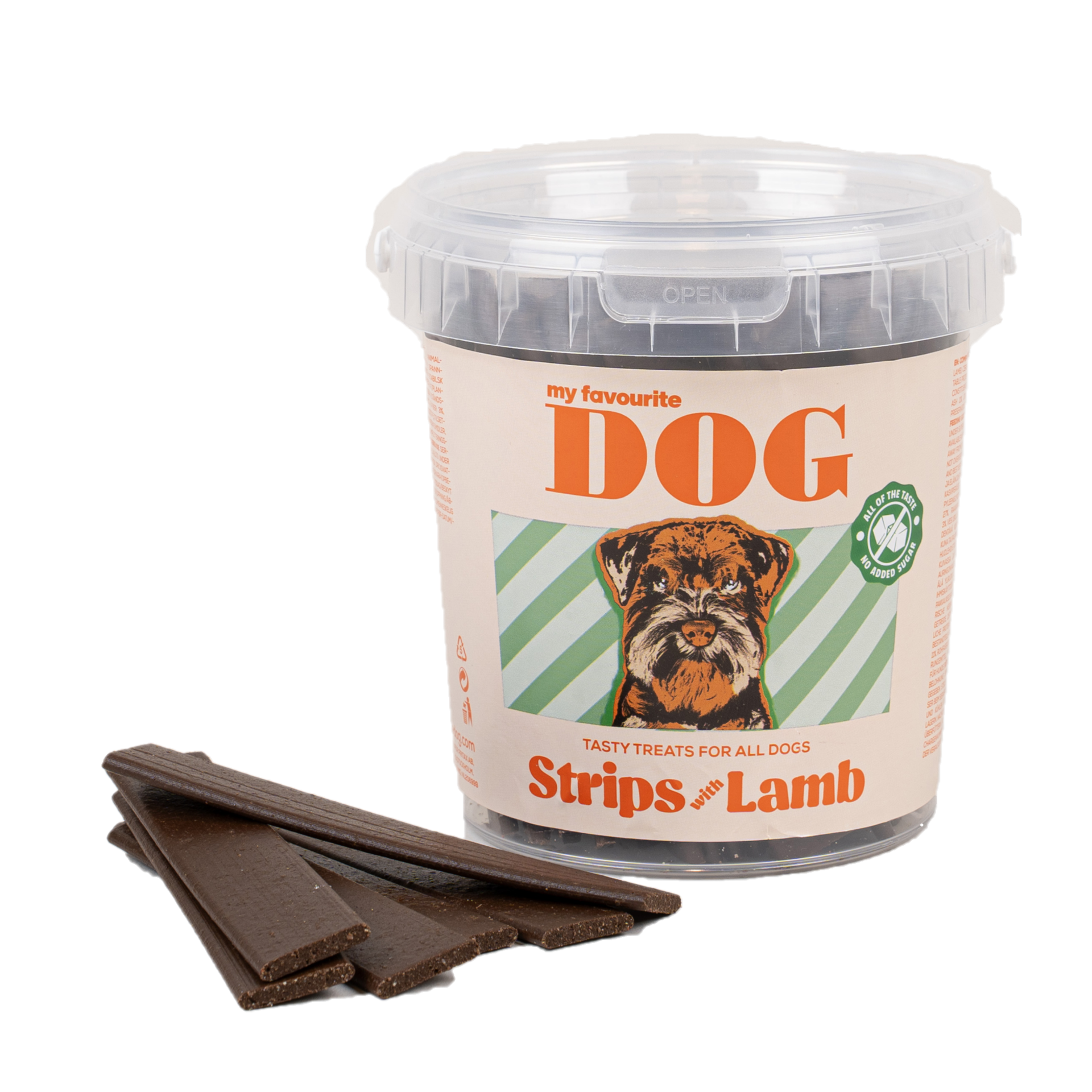 My favourite DOG Strips med lam 500 g