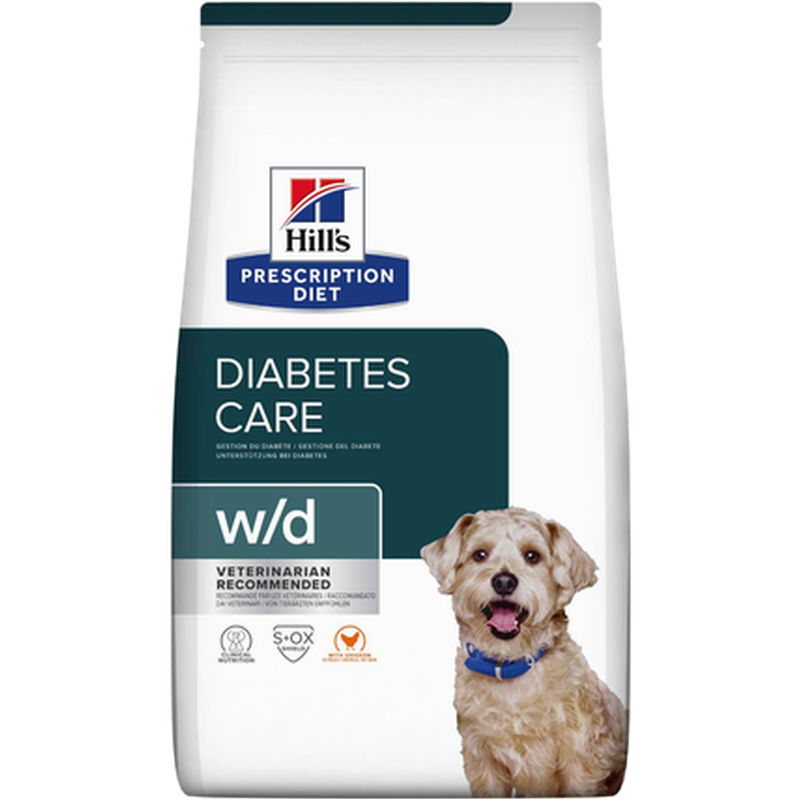 w/d Digestive/Weight/Diabetes Chicken - Dry Dog Food 4 kg