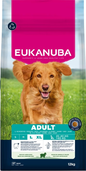 Eukanuba Dog Adult Large Lamb & Rice