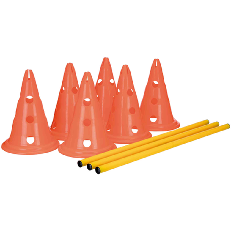 Aktivitetshindringer for hund, sett Oransje 3-hinder 78 cm