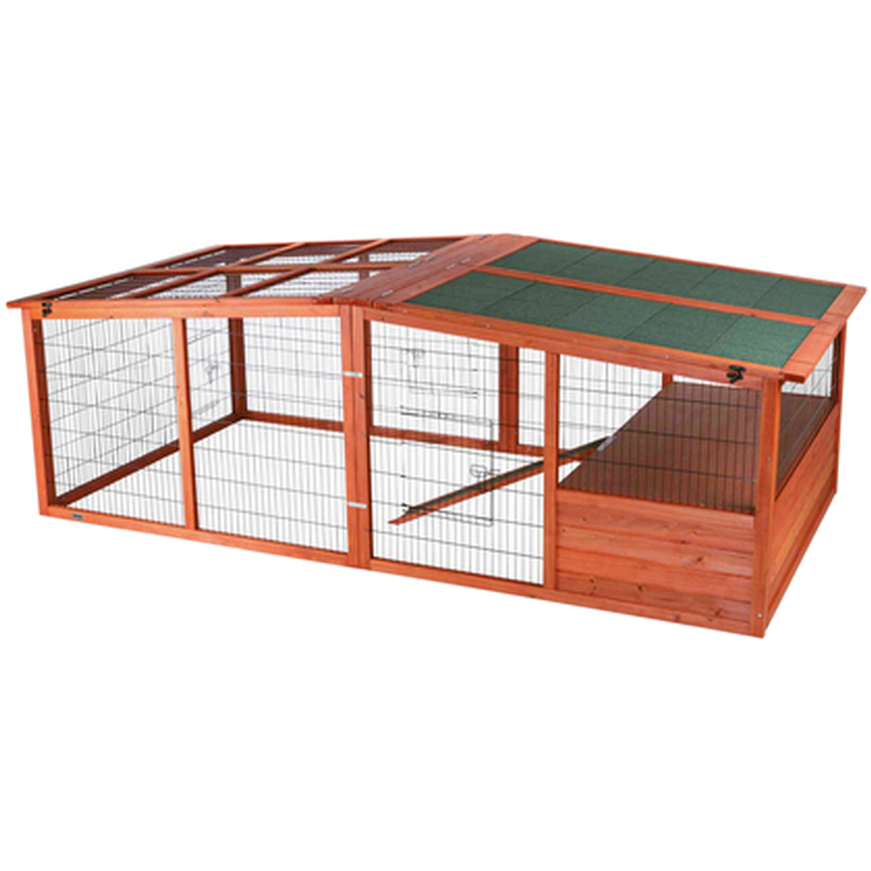 Trixie Natura Outdoor Run XL overtrekk brun 233×79×116