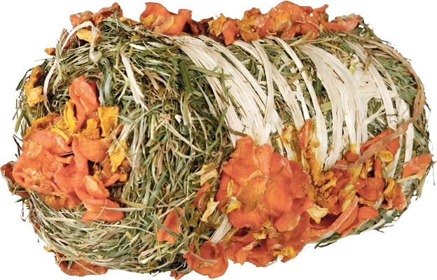 Høyball med gresskar og gulrot, ø 10 × 18 cm, 200 g