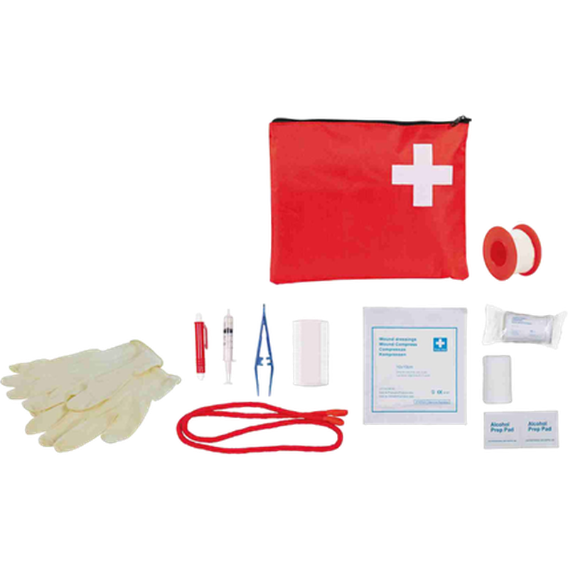 Førstehjelpsutstyr for hund 21 cm