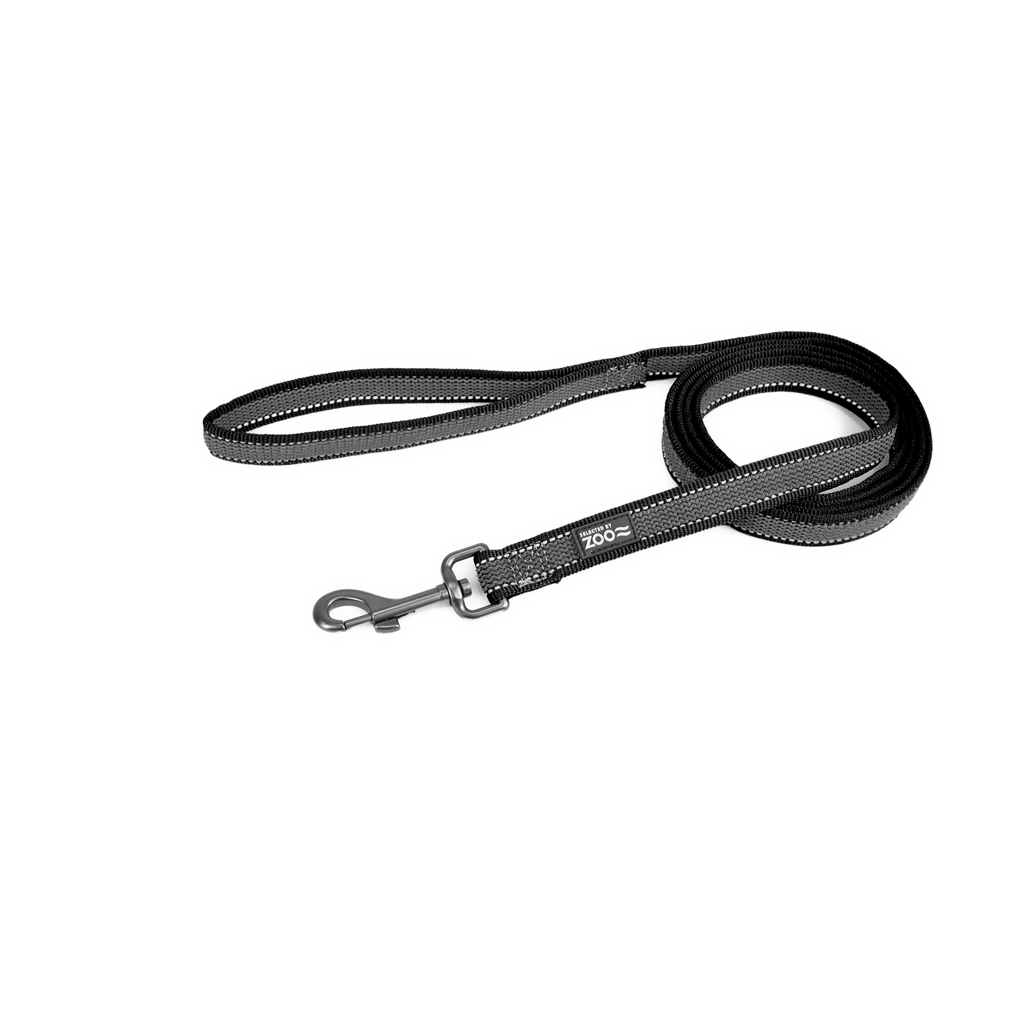 Selected by ZOO Koppel Rufus antislip Svart