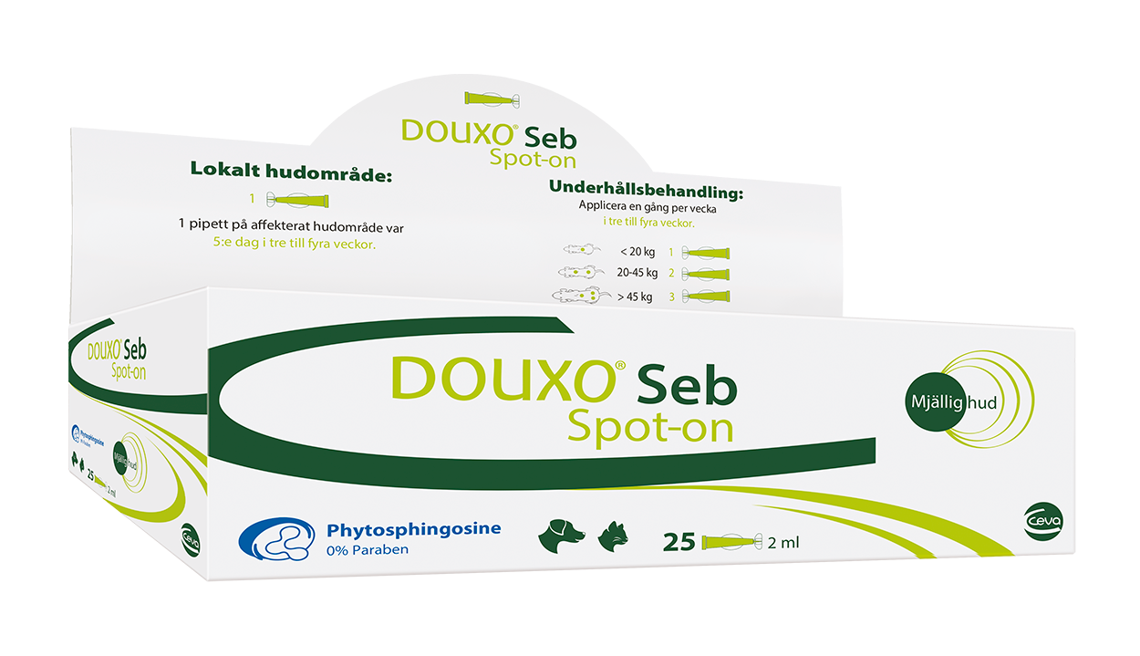 Douxo S3 Seb Spot-on 25 stk x 2 ml