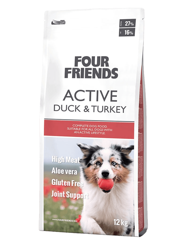 FourFriends Dog Active Duck & Turkey