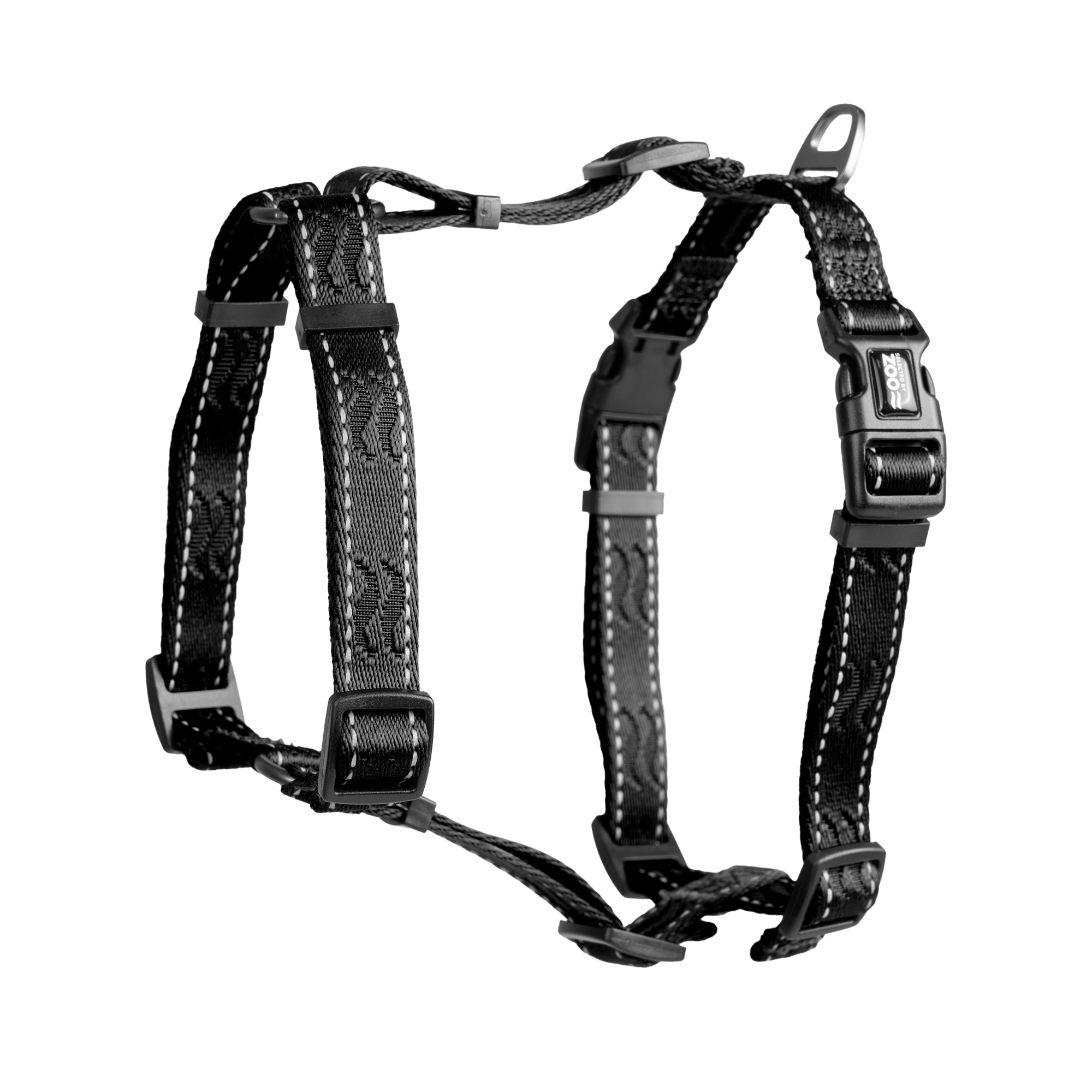 Selected by ZOO Sele Rufus H-sele ställbar Svart