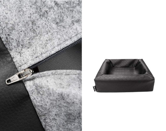 Biabed Original møbeltrekk svart firkantet nr. 6 - 80 x 100 cm