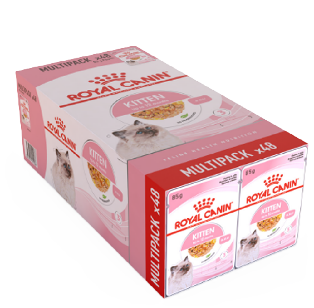Royal Canin Feline Kitten Gravy Multipack x 48