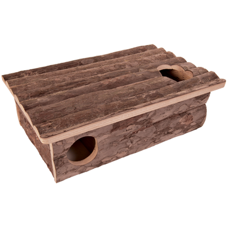 Natural Living Leif Labyrinth House Brun 35 x 11 x 25 cm