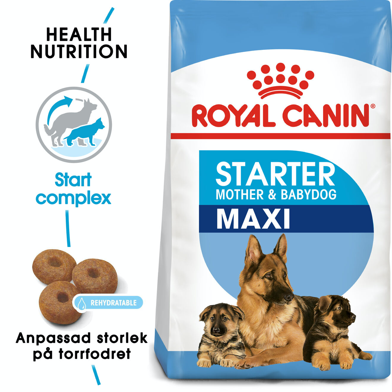 Royal Canin Maxi Starter tørrfôr for hunder 15 kg