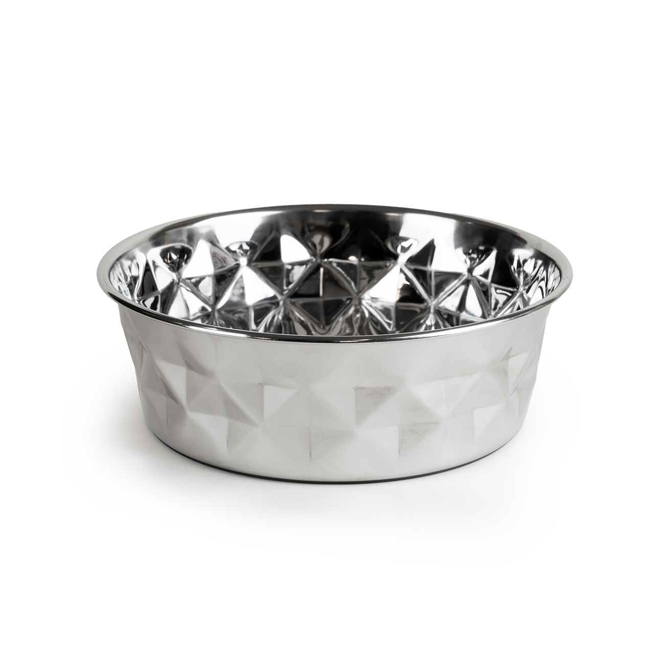 Selected by ZOO Anti-skli matskål i diamant