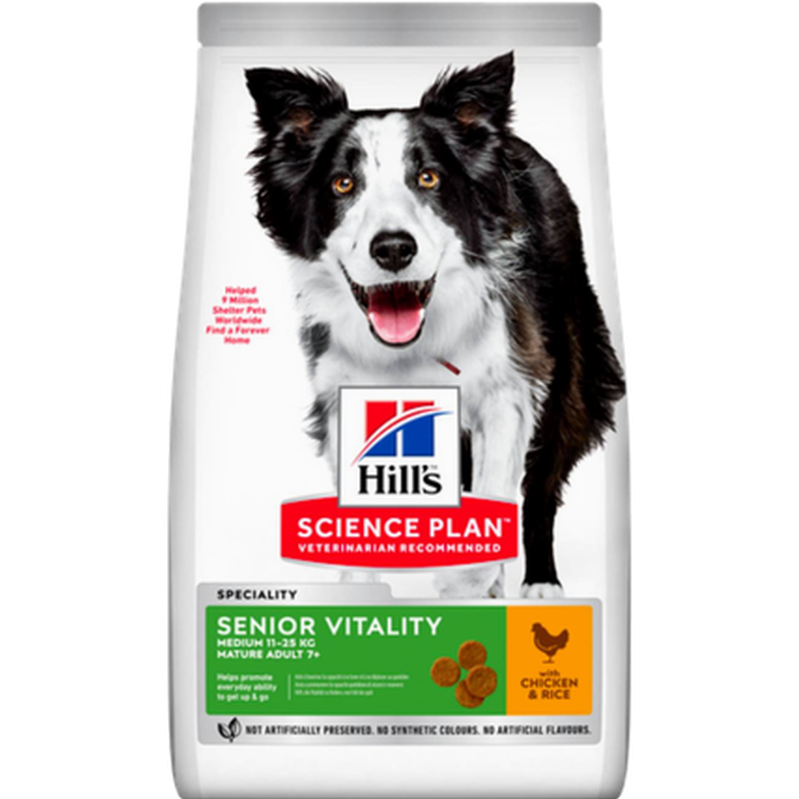 Hills Science Plan Senior Vitality Medium Mature Adult 7+ 14 kg