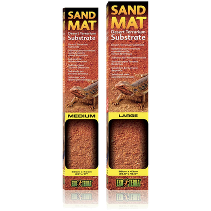 Exoterra Sandmatte - Substrat for ørkenterrarium Brun 88 x 43 cm