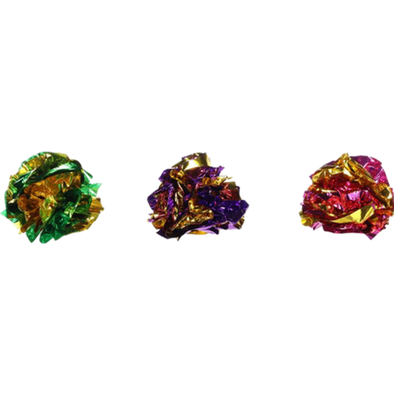 Katteleketøy Caja Crinkle Ball Mix 3,5 cm