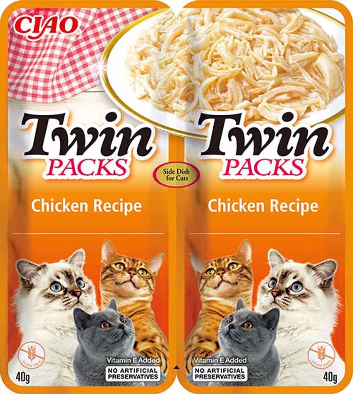 Churu Twin Packs Chicken In Chicken Broth 2X40G