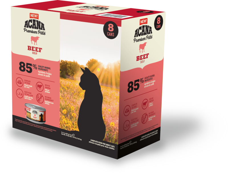 Cat Premium paté Beef 85 g x 8-pk.