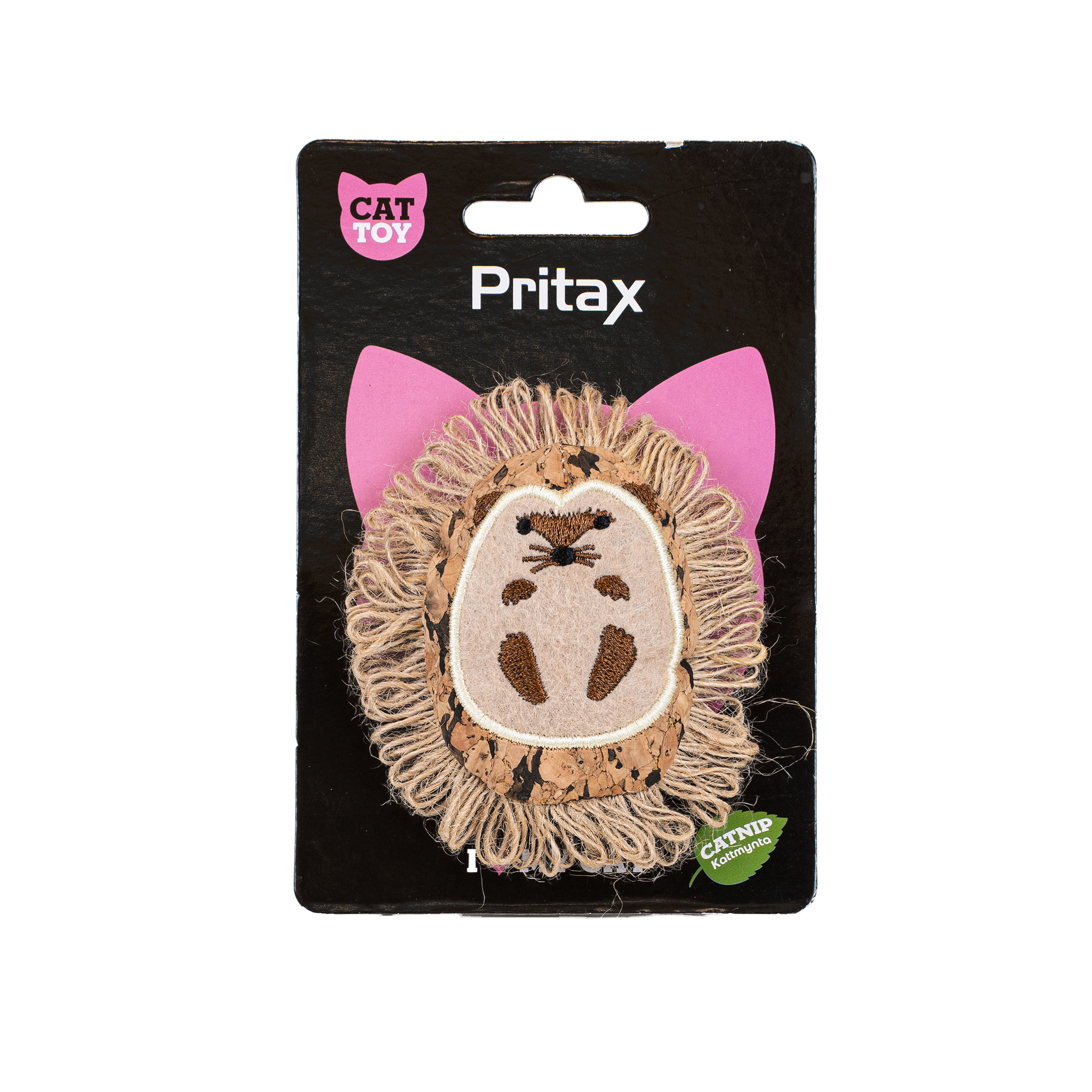 Pritax Katteleke Natural Ritva, 8x10x2cm, Brun