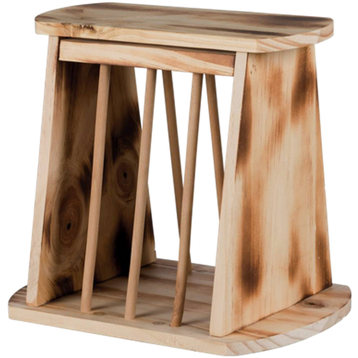 Trixie Frittstående høystativ Flammet brun 25 x 22 x 18 cm