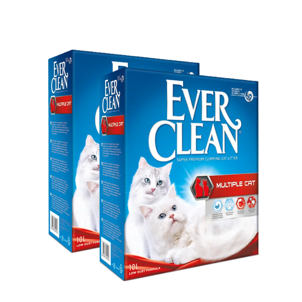 Multiple Cat - Cat Litter 10 L x 2