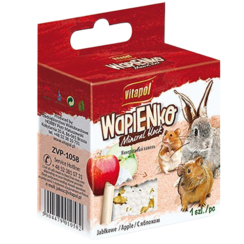 Vitapol Mineralstein gnager Apple 40 g