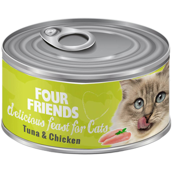 Cat Adult Tin Tunfisk og kylling 85 g