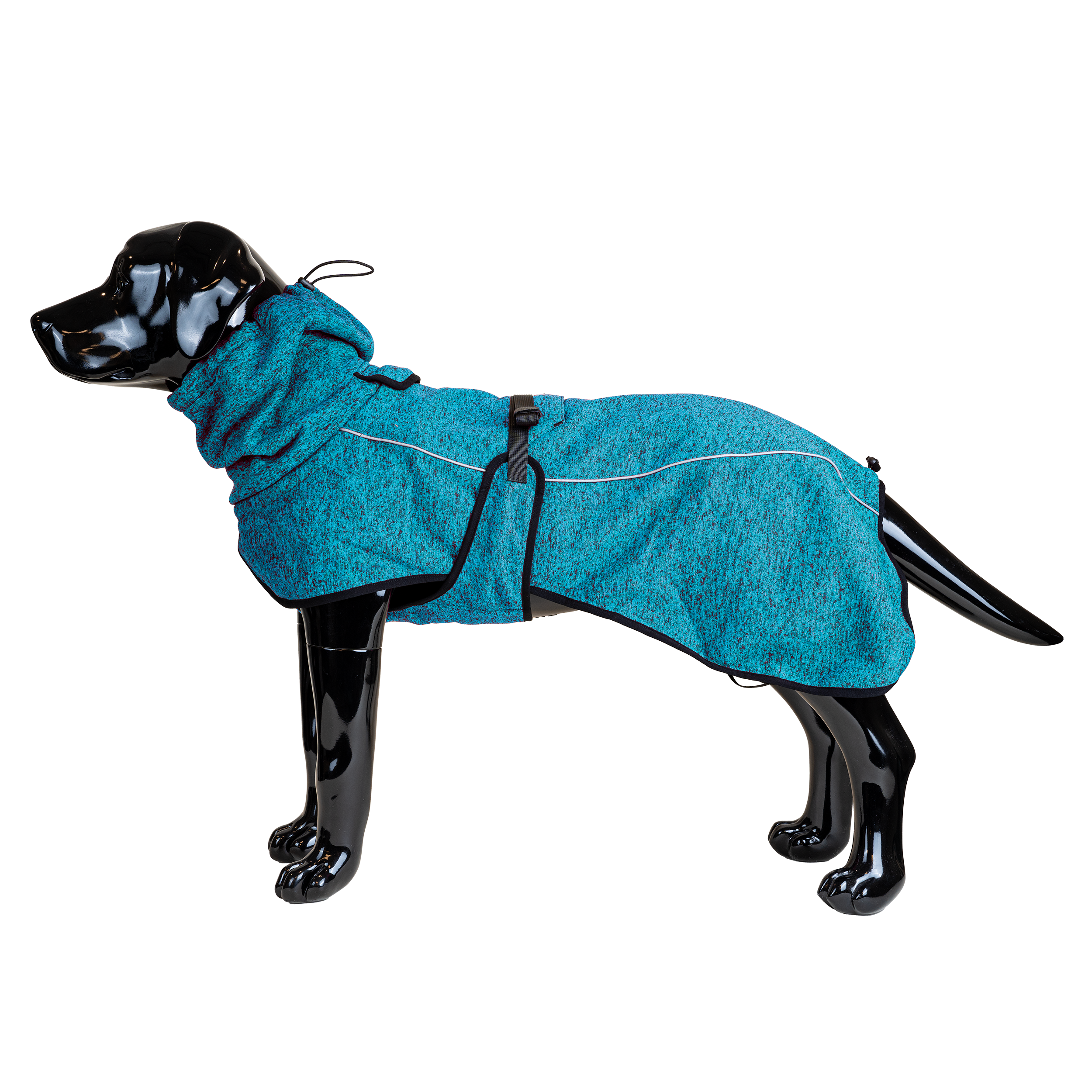 Fleeceteppe Cushy, L, 45cm, Turkis