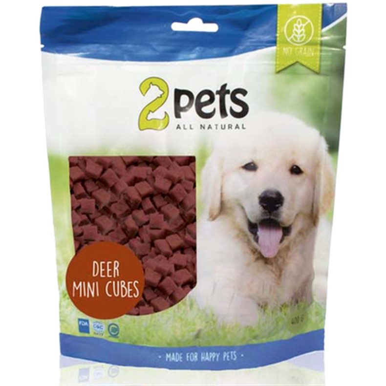 Dogsnack Deer Mini Cubes 400 g