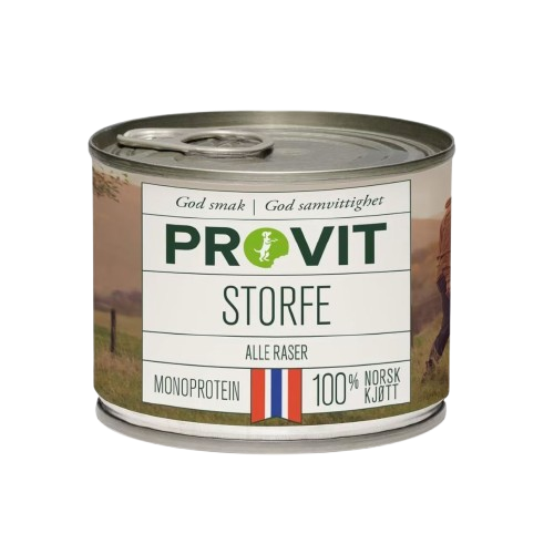 PROVIT - Våtfôr Storfe 185 g - Hund - Hundefôr - VåtfôrPetXL