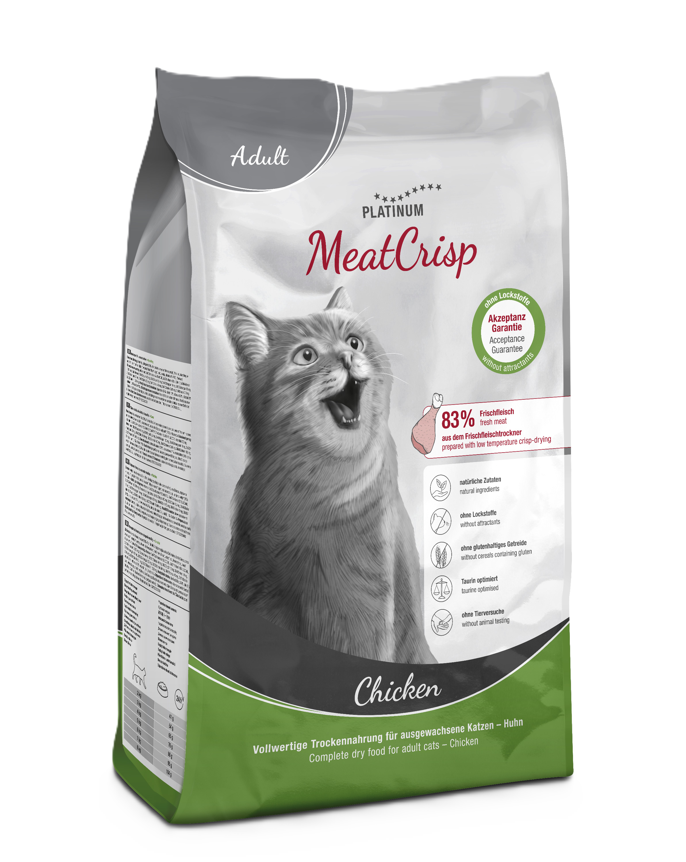 Cat MeatCrisp Adult Chicken