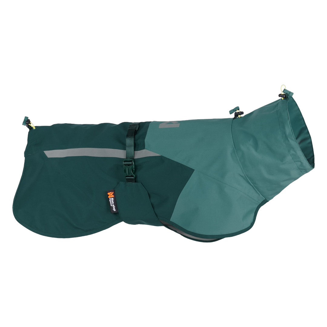 Non-stop dogwear Non-stop dogwear Regndekken Fjord 2.0 Turkis