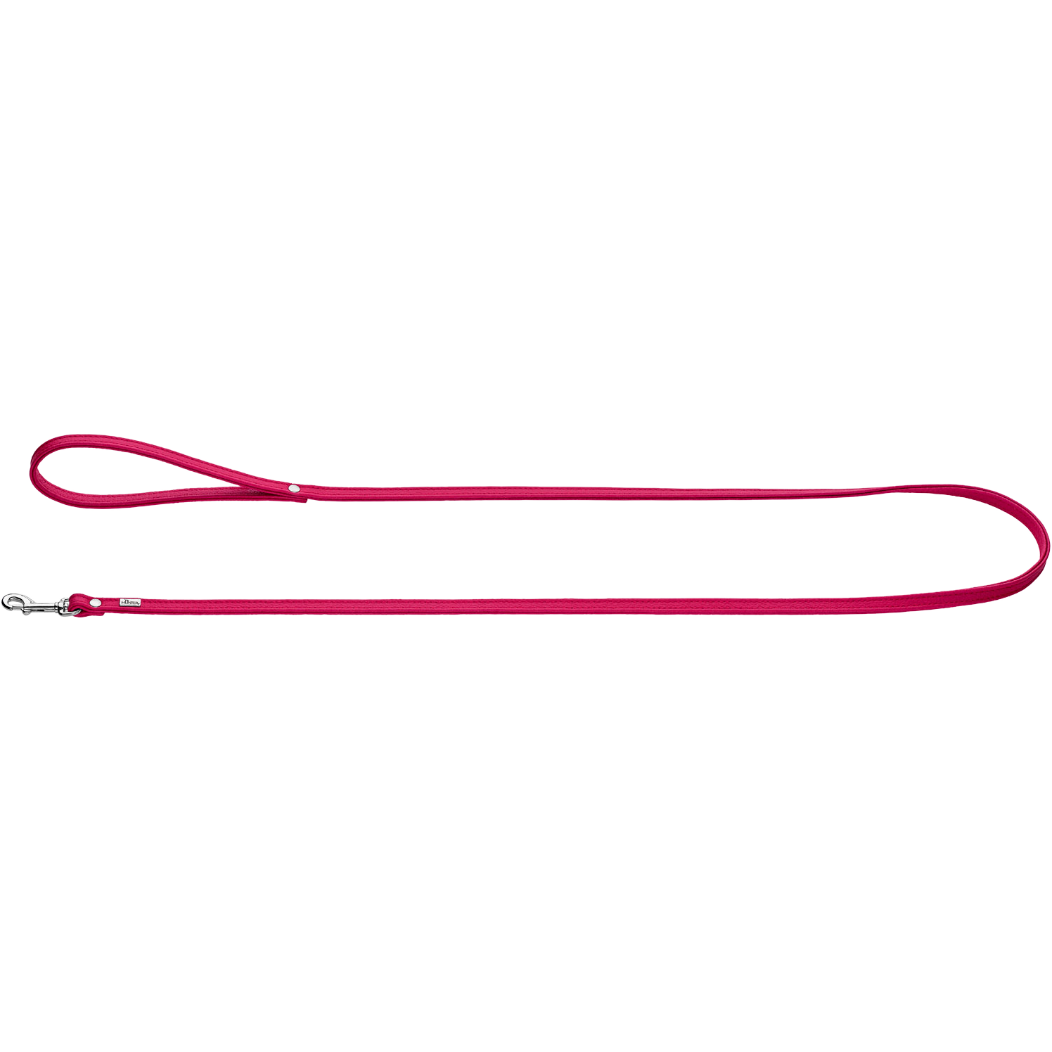 Hunter Dog Leash Nappa Petit Pink 140 cm, 8 mm