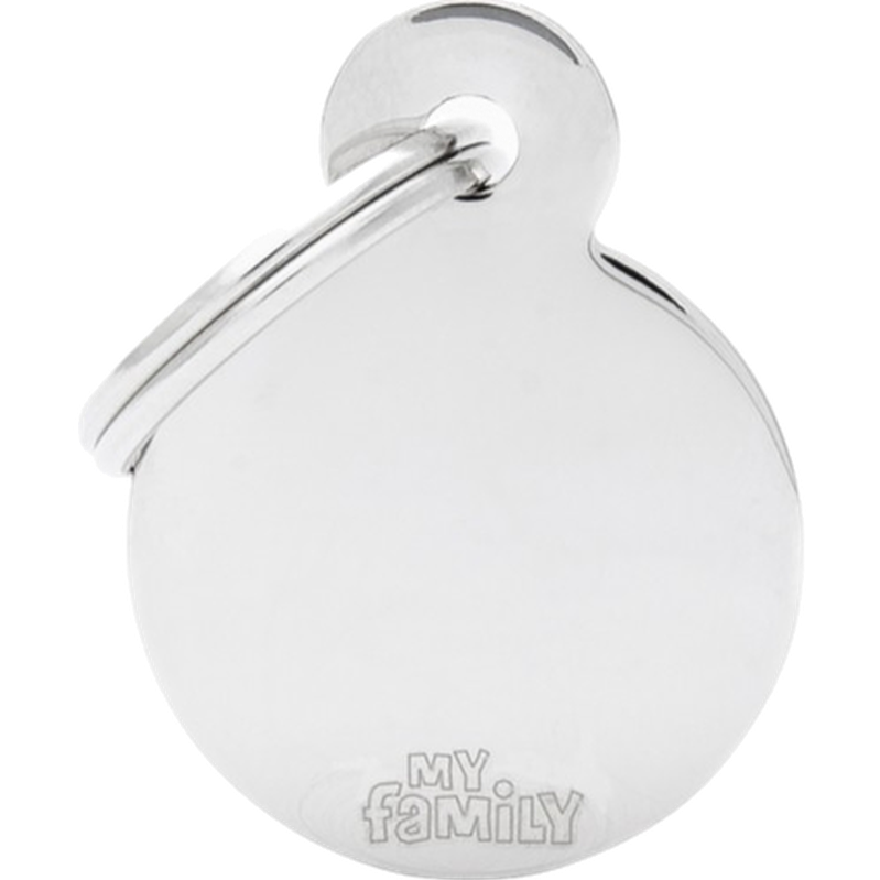 MyFa MyFa ID-Tag Basic Round Steel