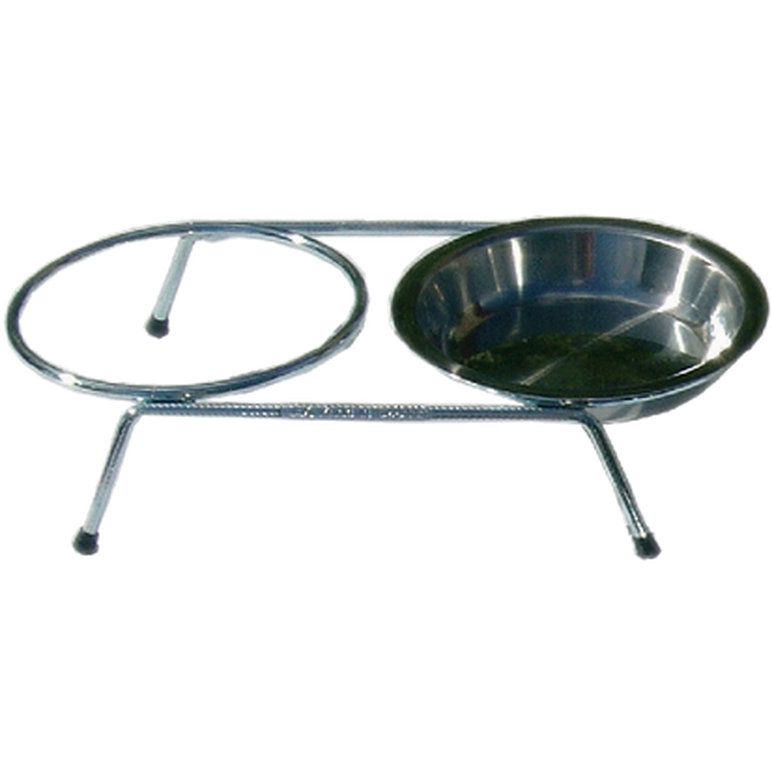 Food Bar i rustfritt stål Double 2 x 2,5/4 liter, høyde 50 cm