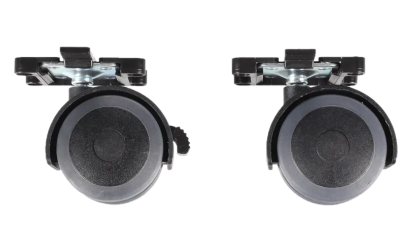 Hjul til transportvogn svart 4-pakning