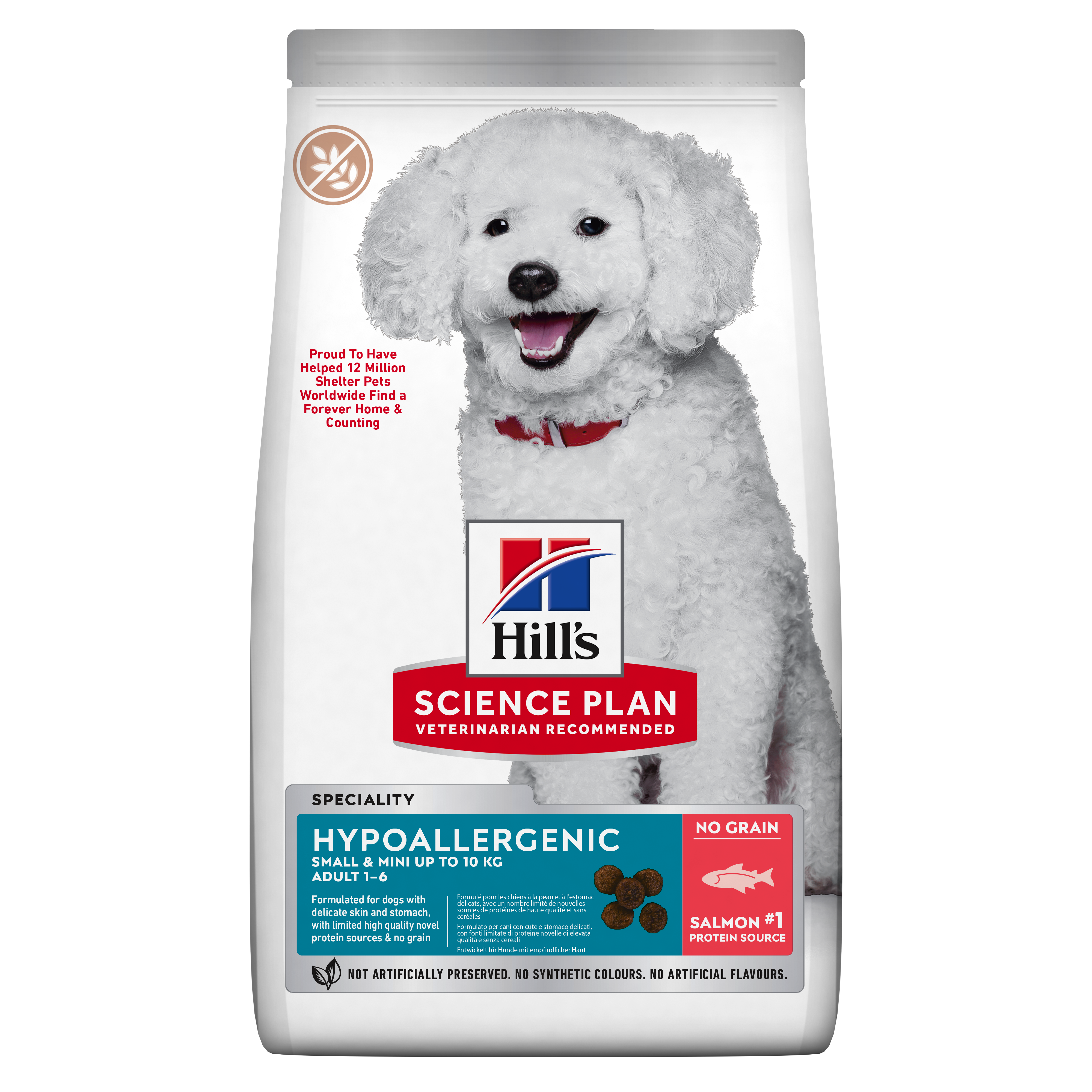 Hills Science Plan Adult No Grain Small & Miniature Tuna - Dry Dog Food Grainfree