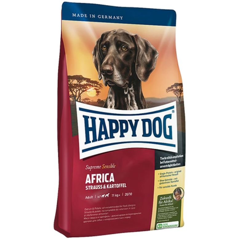 Happy Dog Dry Food Supreme Sensible Africa GlutenFree Ostrich & Potato