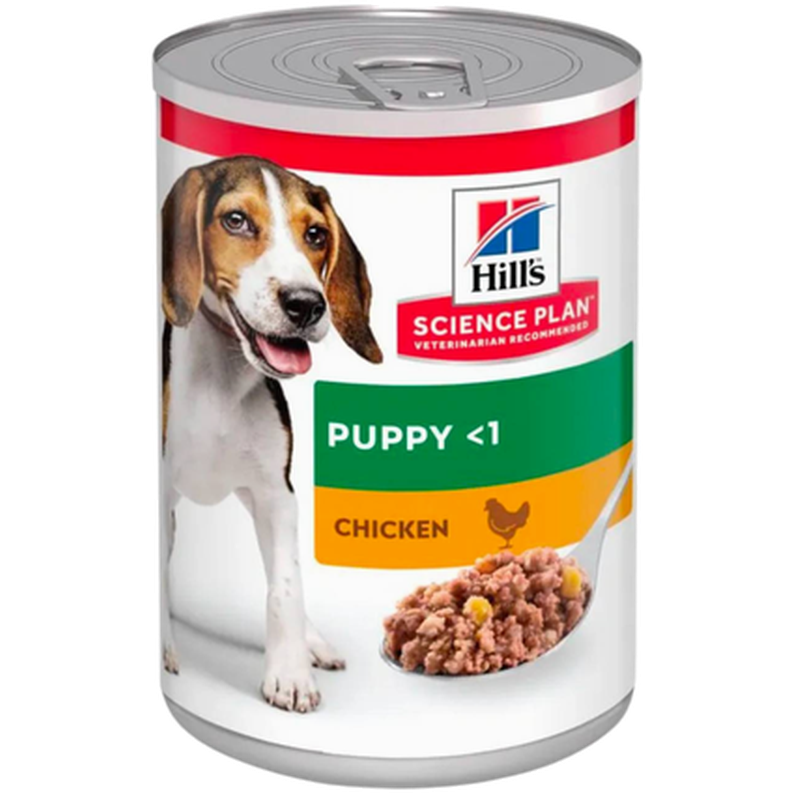 Hills Science Plan Puppy Savory Chicken Canned - Wet Dog Food